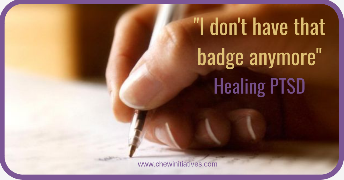 I Don’t Have That Badge Anymore – a child free from PTSD